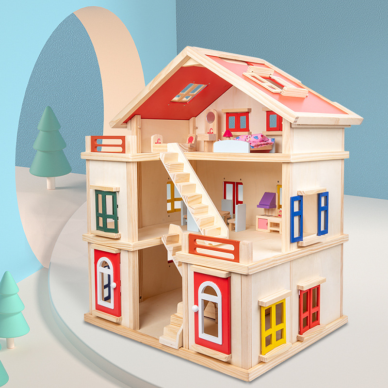 Need a Wooden Dollhouse for Toddlers That’s Both Fun and Durable?