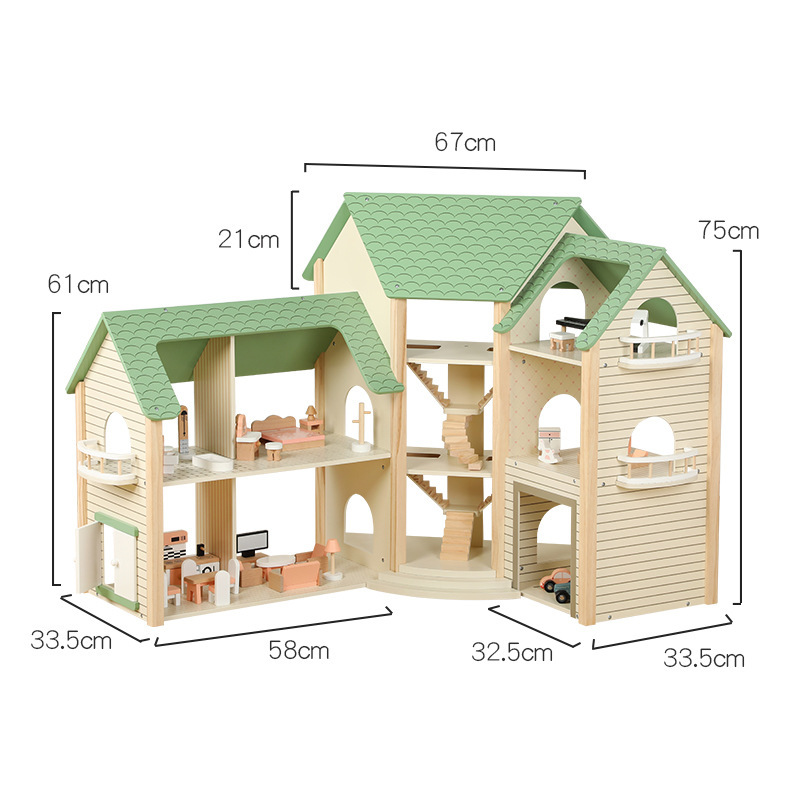 Looking for a Modular Corner Wooden Dollhouse for Your Retail Line?