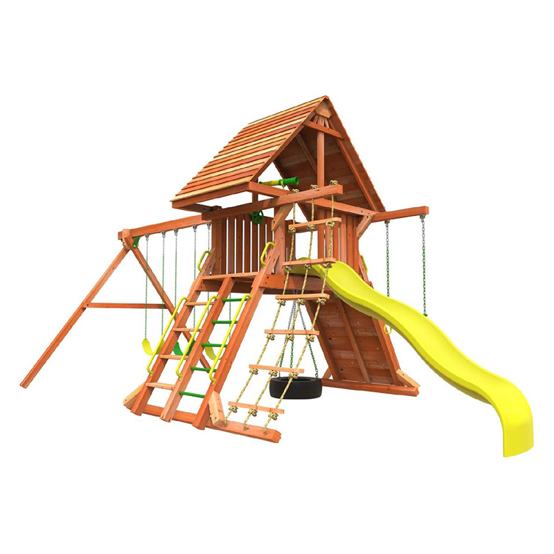 Highline Retreat Wooden Swing Set